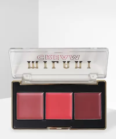 Milani Палитра румян Cheek Kiss Cream Blush Palette Sun Kissed Glow