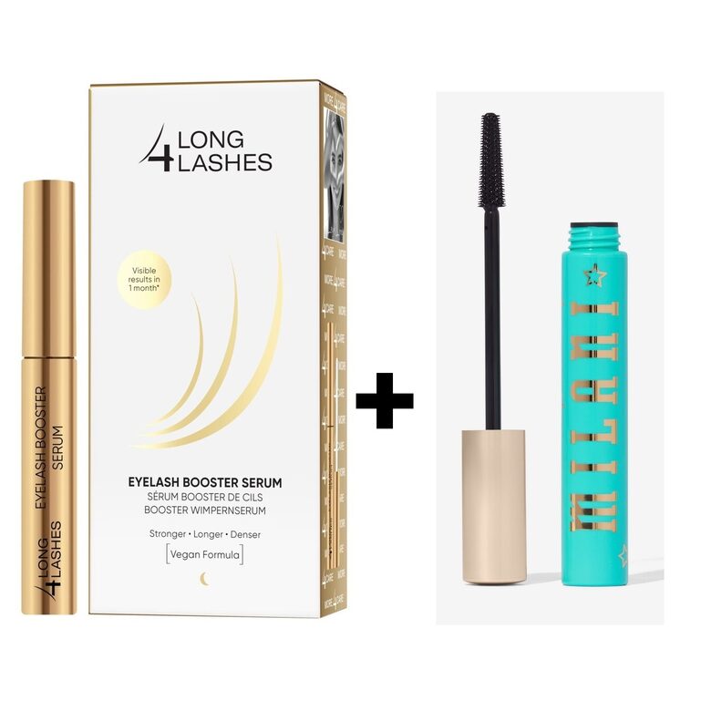 Kombo Milani Tubing Skropstu tuša + Long4Lashes FX5 skropstu serums