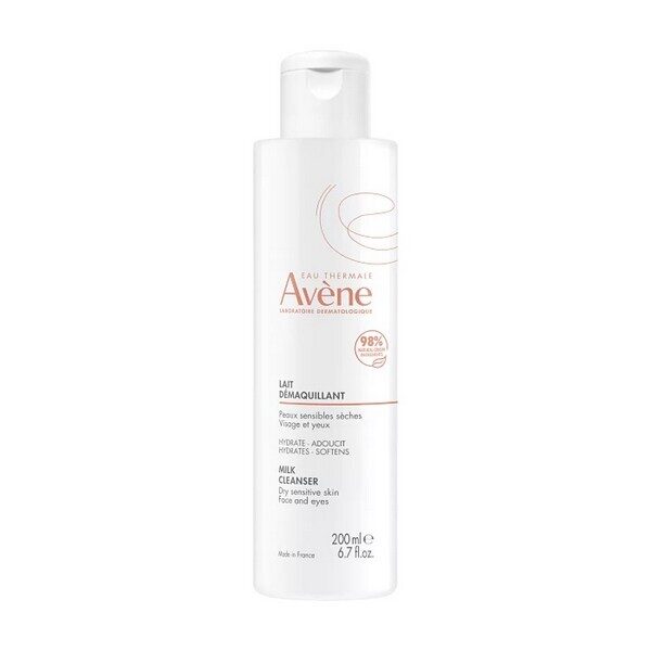 Avene Les Essentiels  Milk cleanser 200ml Очишающее молочко
