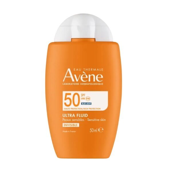 Avene Ultra Fluid Invisible SPF50 Солнцезащитный флюид для лица 50ml