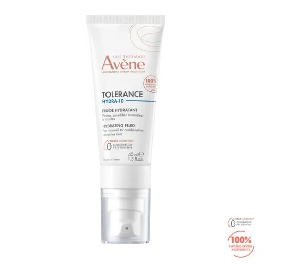 Avene Tolerance Hydra-10 Hydrating Fluid 40ml Увложняющий флюид