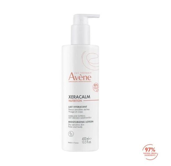 Avene Xeracalm Nutrition Moisturizing Lotion 400ml Mitrinošs losjons